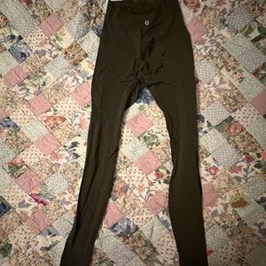 High-Waisted Black Leggings